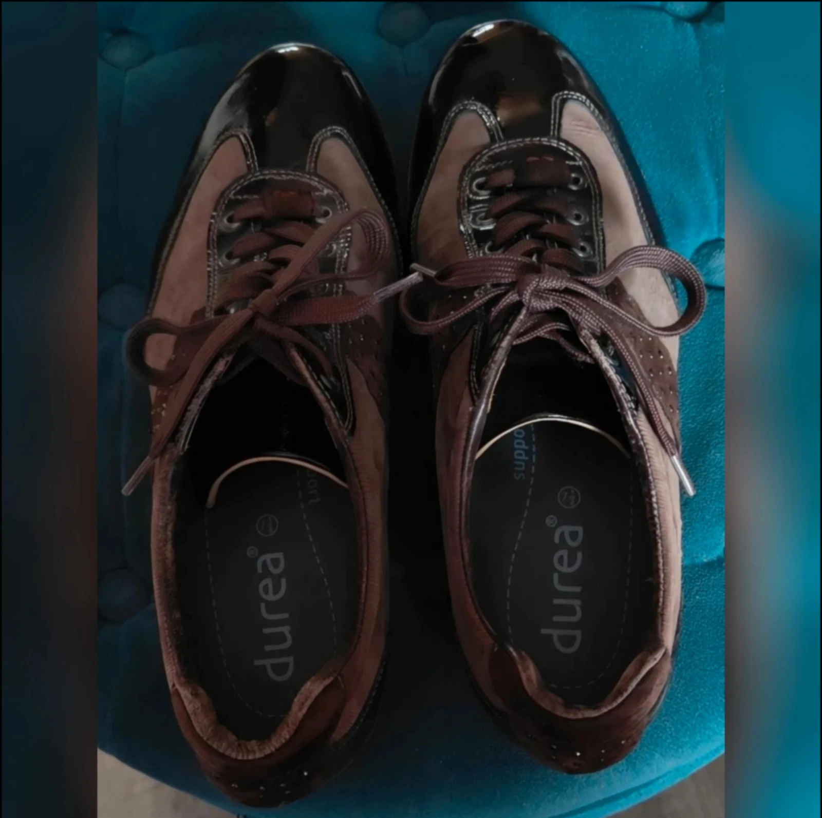 Dark brown women's sneakers Hassia Premium Comfort size 41 – photo 6